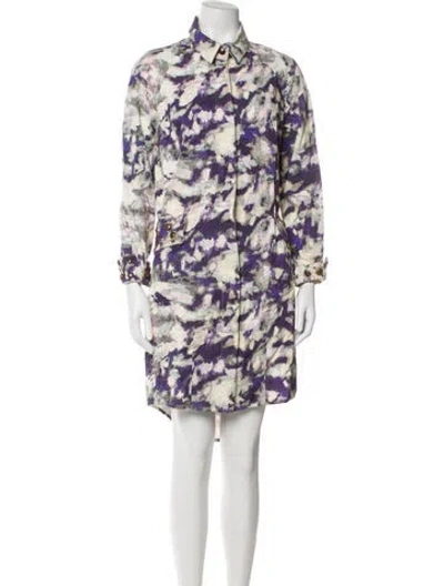 Pre-owned Suno Printed Evening Jacket In Multi