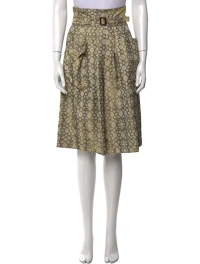 Pre-owned Suno Printed Knee-length Shorts