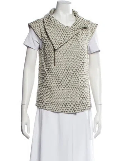 Pre-owned Suno Printed Vest