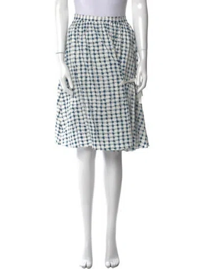 Pre-owned Suno Silk Knee-length Skirt In Multi