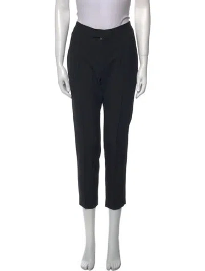 Pre-owned Suno Skinny Leg Pants In Black