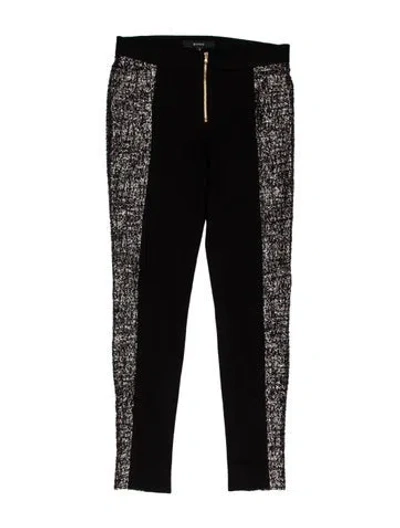 Pre-owned Suno Skinny Leg Pants In Black