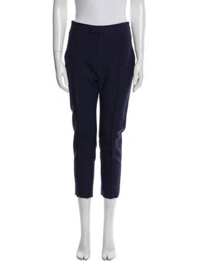 Pre-owned Suno Skinny Leg Pants In Blue