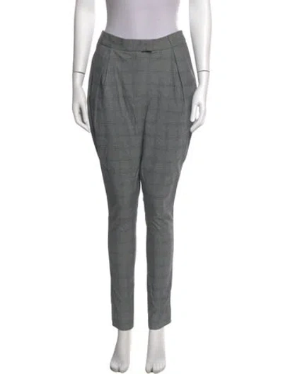 Pre-owned Suno Skinny Leg Pants In Blue