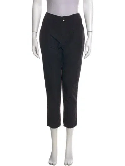 Pre-owned Suno Straight Leg Pants In Black