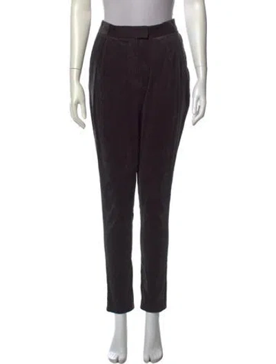Pre-owned Suno Straight Leg Pants In Black