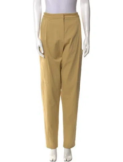 Pre-owned Suno Straight Leg Pants In Neutral