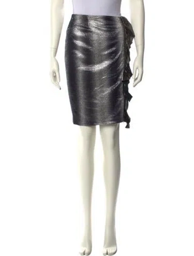 Pre-owned Suno Striped Knee-length Skirt