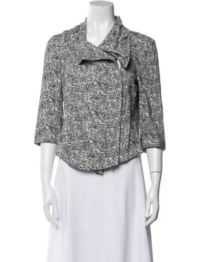 Pre-owned Suno Tweed Pattern Blazer In Multi