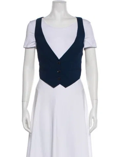 Pre-owned Suno Vest In White