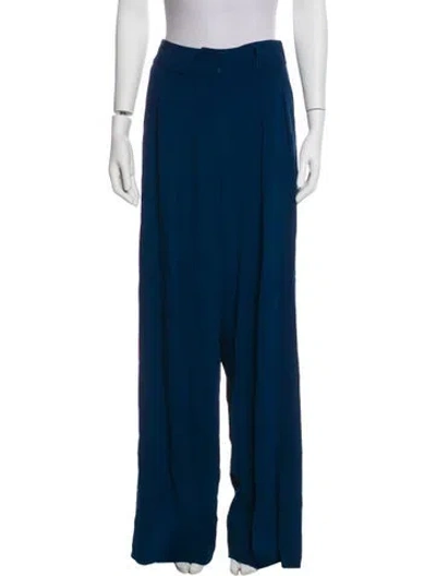 Pre-owned Suno Wide Leg Pants In Blue