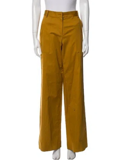 Pre-owned Suno Wide Leg Pants In Brown