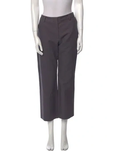 Pre-owned Suno Wide Leg Pants In Gray