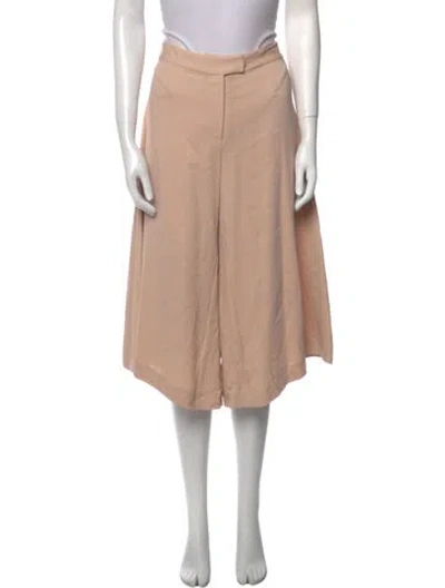 Pre-owned Suno Wide Leg Pants In Neutral