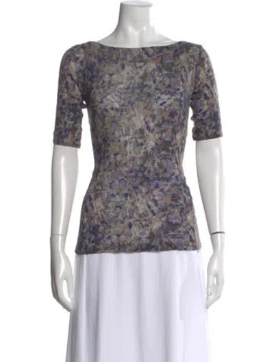 Pre-owned Suno Wool Patterned Sweater In Multi