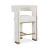 Sunpan Adamina Counter Stool, Rhea Light Barley In Brown