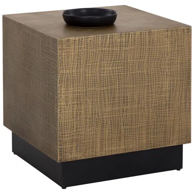 Sunpan Albans Side Table In Brown