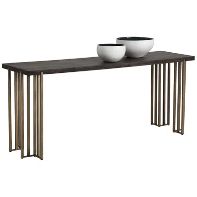 Sunpan Alto Console Table In Black