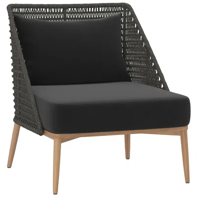 Sunpan Andria Lounge Chair Arashi Black