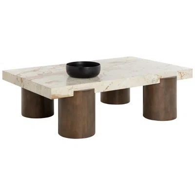 Sunpan Ardi Coffee Table In White