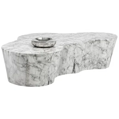 Sunpan Ava Coffee Table Marble Look