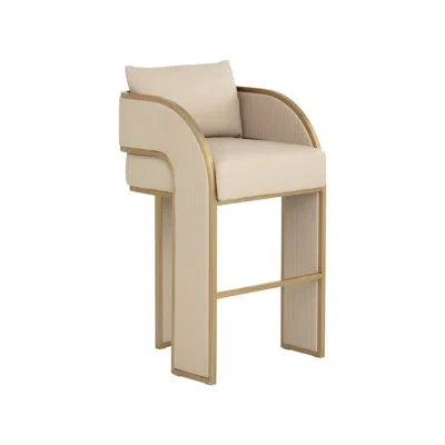 Sunpan Baz Counter Stool - Napa In Beige