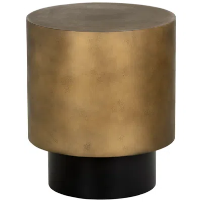 Sunpan Bernaby End Table Antique Brass