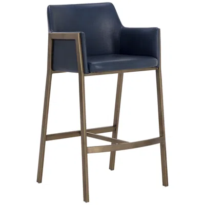 Sunpan Bernadette Barstool Bravo Admiral In Multi