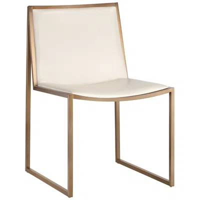 Sunpan Blair Dining Chair Castillo Cream Set Of 2
