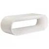 Sunpan Capsule Bench White