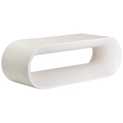 Sunpan Capsule Bench White