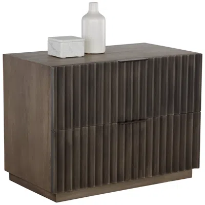 Sunpan Carlin Nightstand Taupe