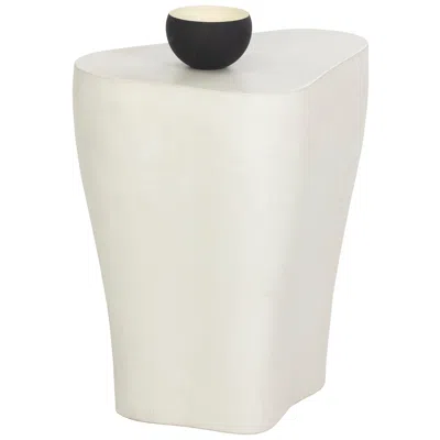 Sunpan Dali End Table Small White