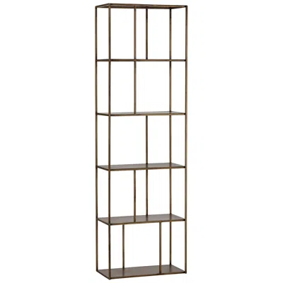 Sunpan Eiffel Bookcase Small Antique Brass