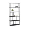 Sunpan Eiffel Bookcase, Small In Black