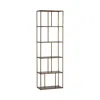 Sunpan Eiffel Bookcase, Tall In Gold