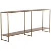 Sunpan Eiffel Console Table Antique Brass