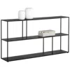 Sunpan Eiffel Low Bookcase Large Black