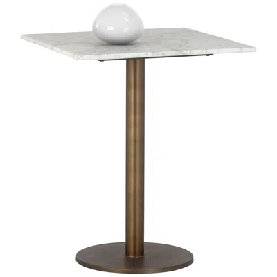Sunpan Enco Bistro Table Square 24" In White