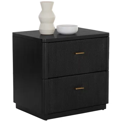 Sunpan Etienne Nightstand Black