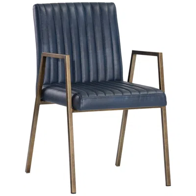 Sunpan Homer Dining Armchair Bravo Admiral