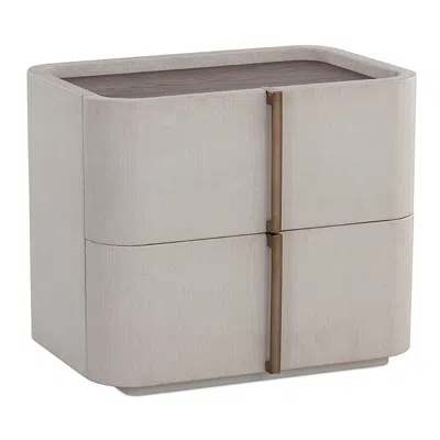 Sunpan Jamille Nightstand, Small In White
