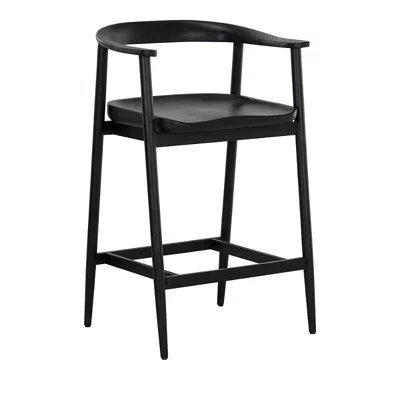 Sunpan Jeremy Counter Stool In Black