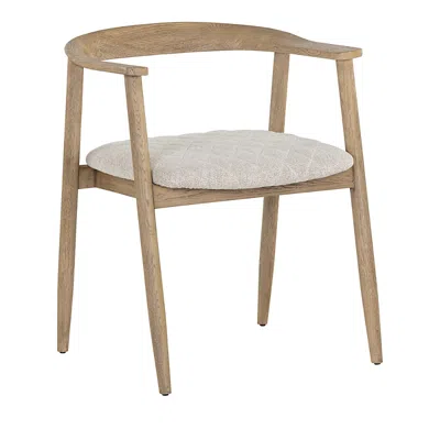 Sunpan Jeremy Dining Armchair In White