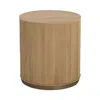 Sunpan Kalla Side Table, Rustic Oak In Brown