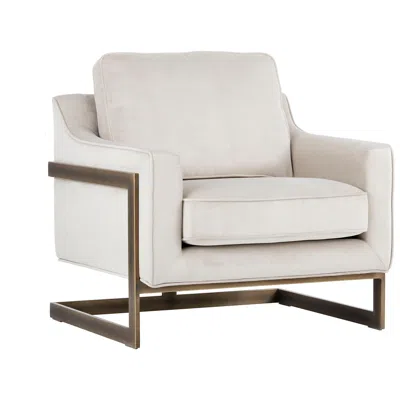 Sunpan Kalmin Lounge Chair Piccolo Prosecco