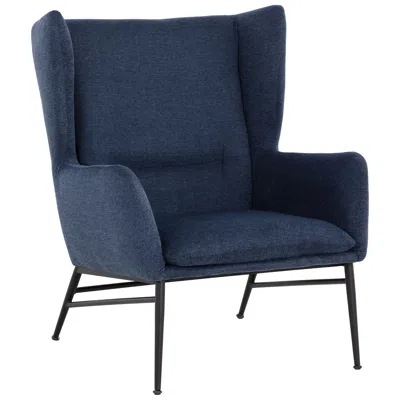 Sunpan Kasen Lounge Chair Belfast Navy