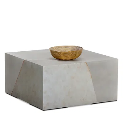 Sunpan Kyson Coffee Table In Silver