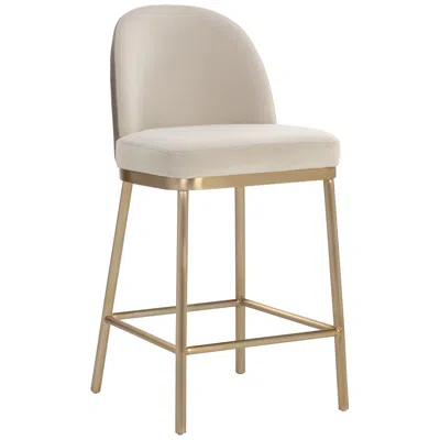 Sunpan Lavania Counter Stool Meg Taupe And Porcini Taupe