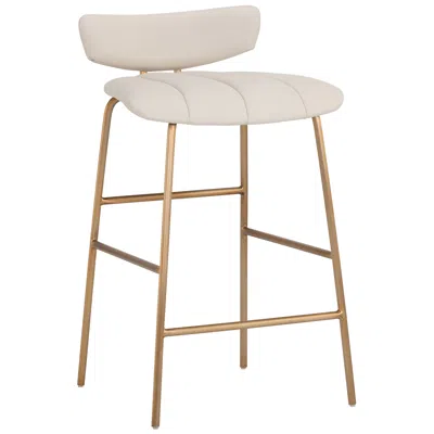 Sunpan Lorelei Counter Stool Dillon Cream